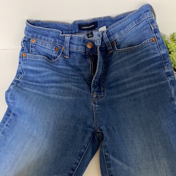 J Crew High-rise Toothpick Jean with Raw Hem, size 27 - Picture 2 of 8